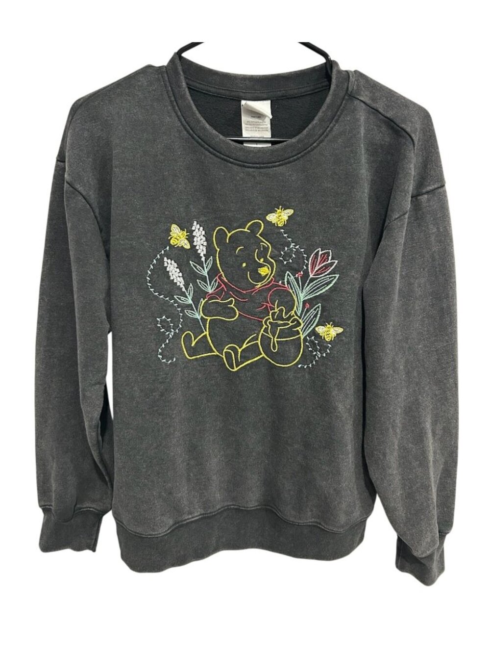 Disney Winnie The Pooh Large Sweatshirt Crewneck Nostalgia Core Cottagecore